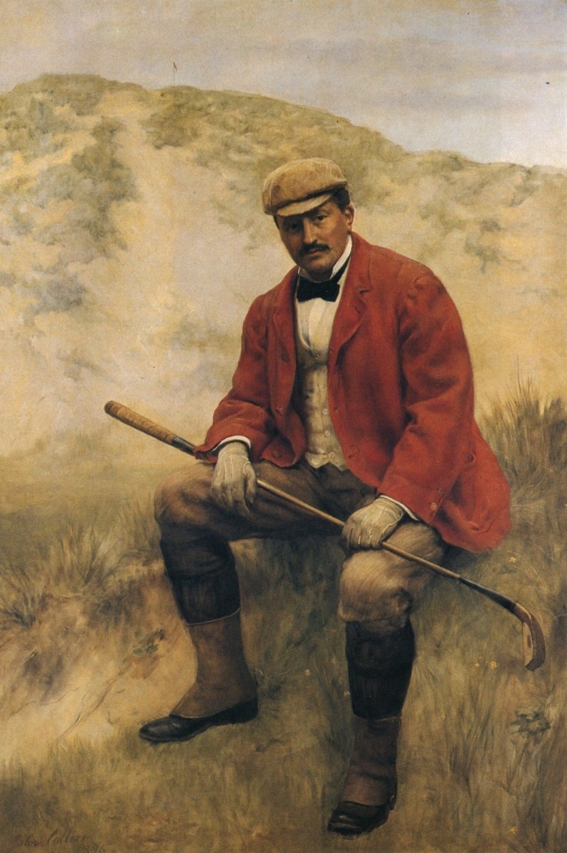 Golfing Artwork in the Public Domain | Dimensions 4110 x 6180 pixels