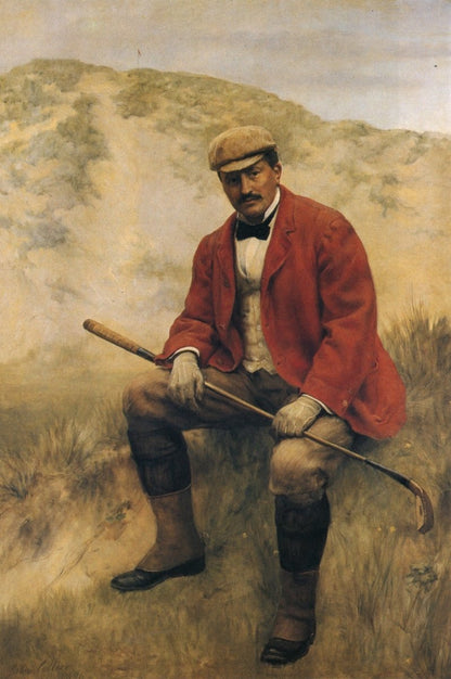 Golfing Artwork in the Public Domain | Dimensions 4110 x 6180 pixels