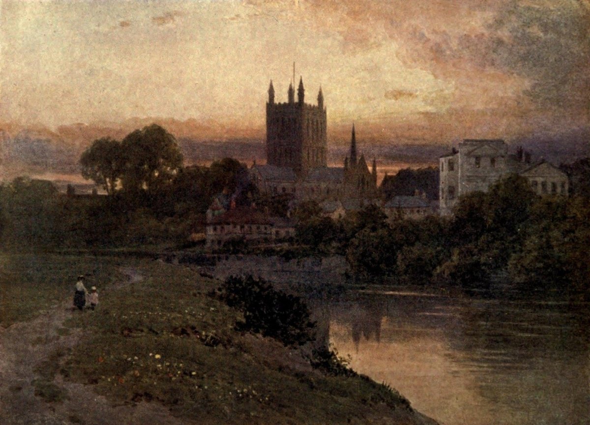 Tales of English Minsters, Hereford 1911 - William W Collins | Dimensions 2184 x 1572 pixels