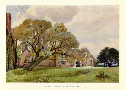 Derbyshire 1927 - A. Heaton Cooper & W. Biscombe Gardner | Dimensions 3756 x 2682 pixels