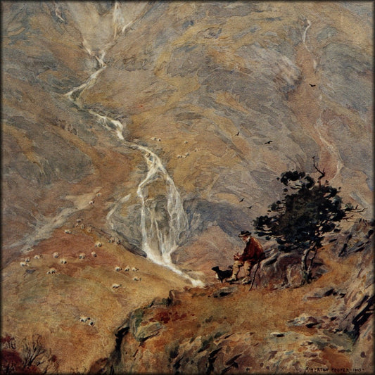 Alfred Cooper - The Shepherd, Coniston 1903 | Digital Download - 1 image