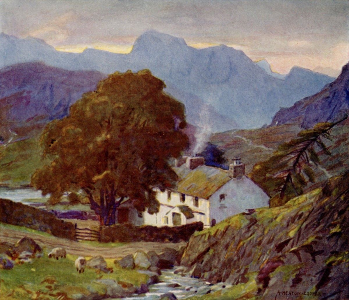 Wild Lakeland 1922 - Alfred Heaton Cooper - 32 images | Dimensions 3100 x 2672 pixels