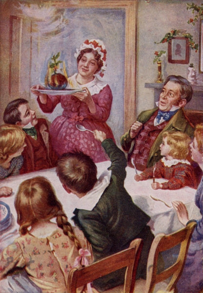 A Christmas Carol c.1915 - Harold Copping - 2 images | Dimensions 2112 x 3048 pixels