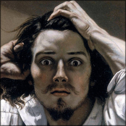 Gustave Courbet (1819-1877) - The Desperate Man 1843 | Digital Download - 1 image