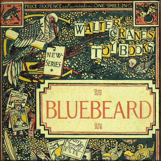 Bluebeard 1873 - Walter Crane - 9 images | Digital Download - 9 images