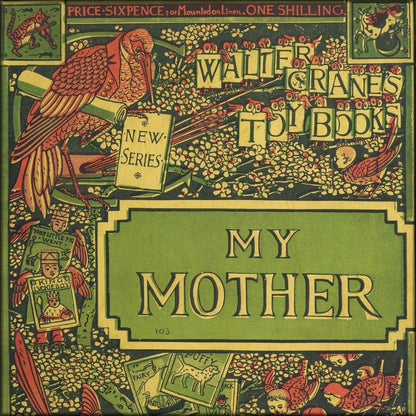 My Mother 1897 - Walter Crane - 9 images | Digital Download - 9 images