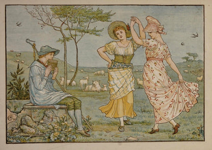 Pan Pipes 1883 - Walter Crane - 54 images | Dimensions 3260 x 2300 pixels