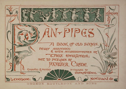 Pan Pipes 1883 - Walter Crane - 54 images | Dimensions 3360 x 2376 pixels