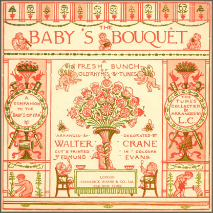 The Baby's Bouquet 1878 - Walter Crane - 60 images | Digital Download - 60 images