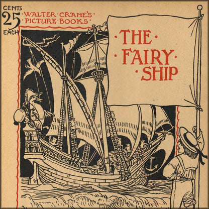 The Fairy Ship, 1900 - Walter Crane - 10 images | Digital Download - 10 images