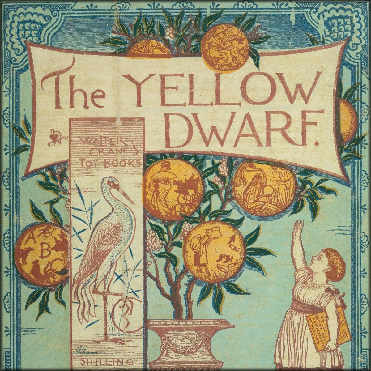 The Yellow Dwarf 1875 - Walter Crane - 7 images | Digital Download - 7 images