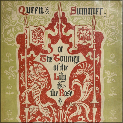 Queen Summer 1891 - Walter Crane - 42 images | Digital Download - 42 images