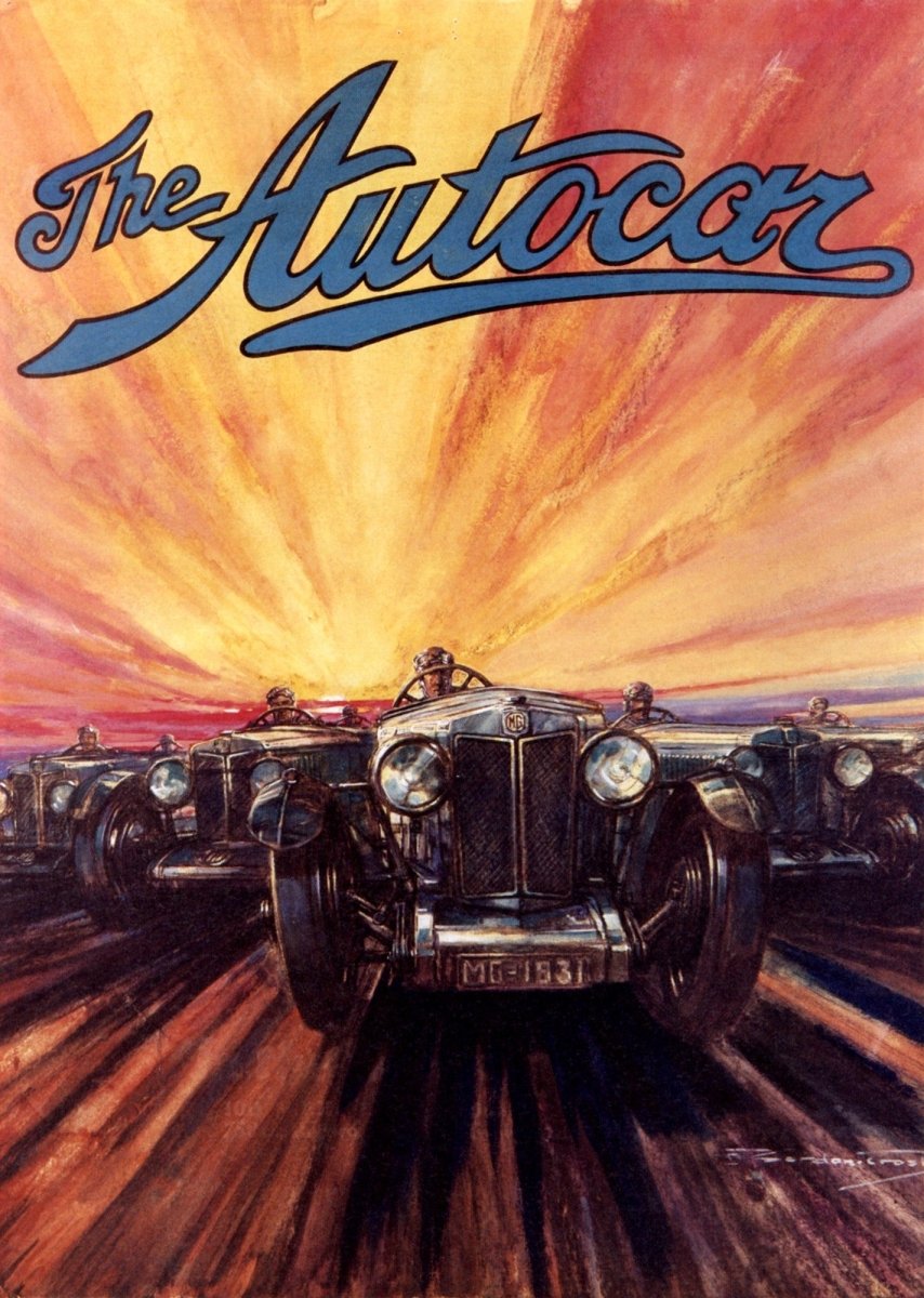 The Motor Art of F. Gordon Crosby - 42 Images to Download | Dimensions 4096 x 5752 pixels