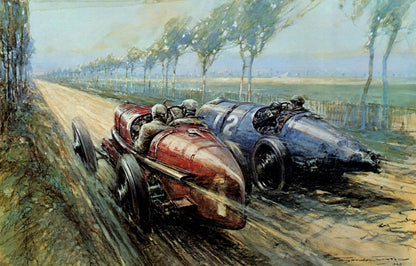 The Motor Art of F. Gordon Crosby - 42 Images to Download | Dimensions 6760 x 4320 pixels