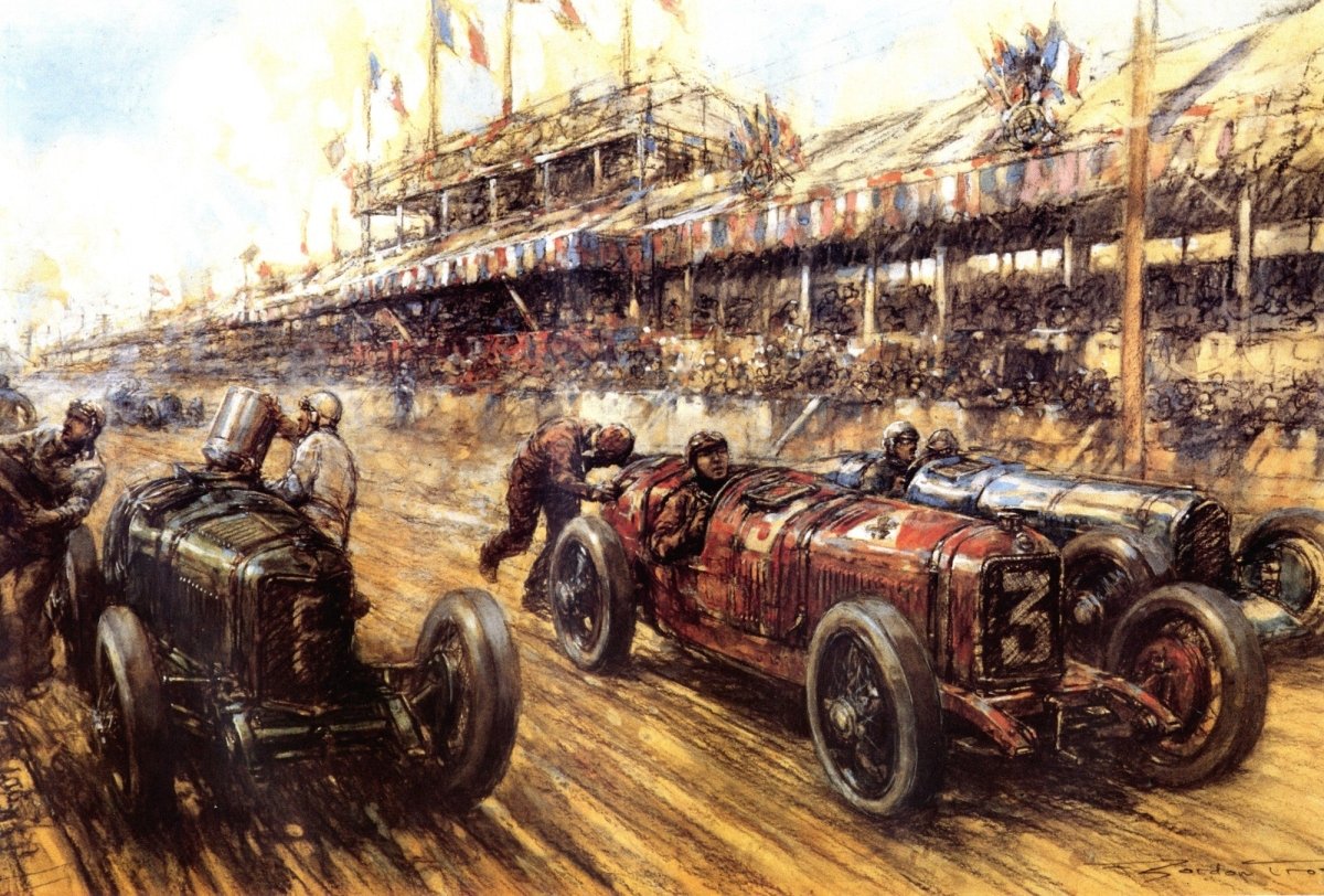 The Motor Art of F. Gordon Crosby - 42 Images to Download | Dimensions 5050 x 3420 pixels