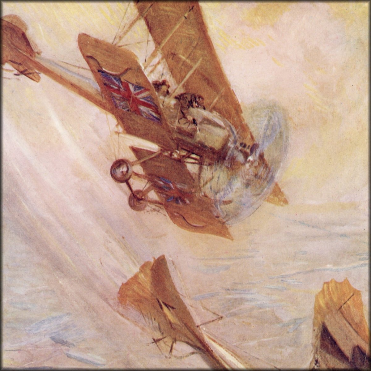 Cyrus Cuneo (1879-1916) - Duel in the Air 1914 | Digital Download - 1 image