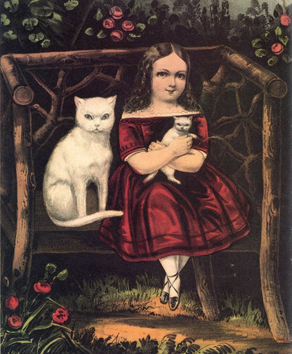 Cats in Art - 82 Images to download | Dimensions 5432 x 6584 pixels