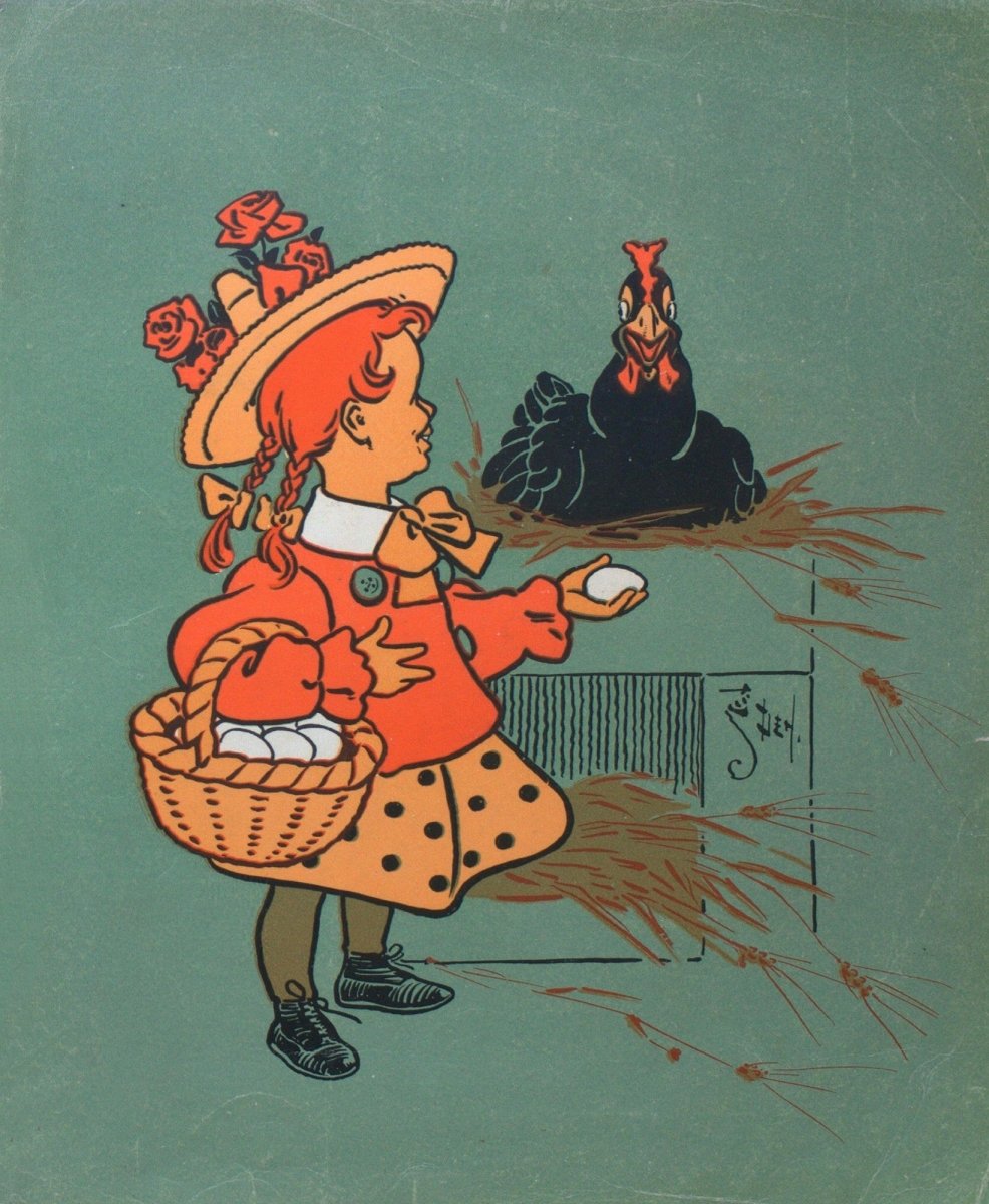 Mother Goose 1901 - William W. Denslow - 97 images | Dimensions 5270 x 6410 pixels