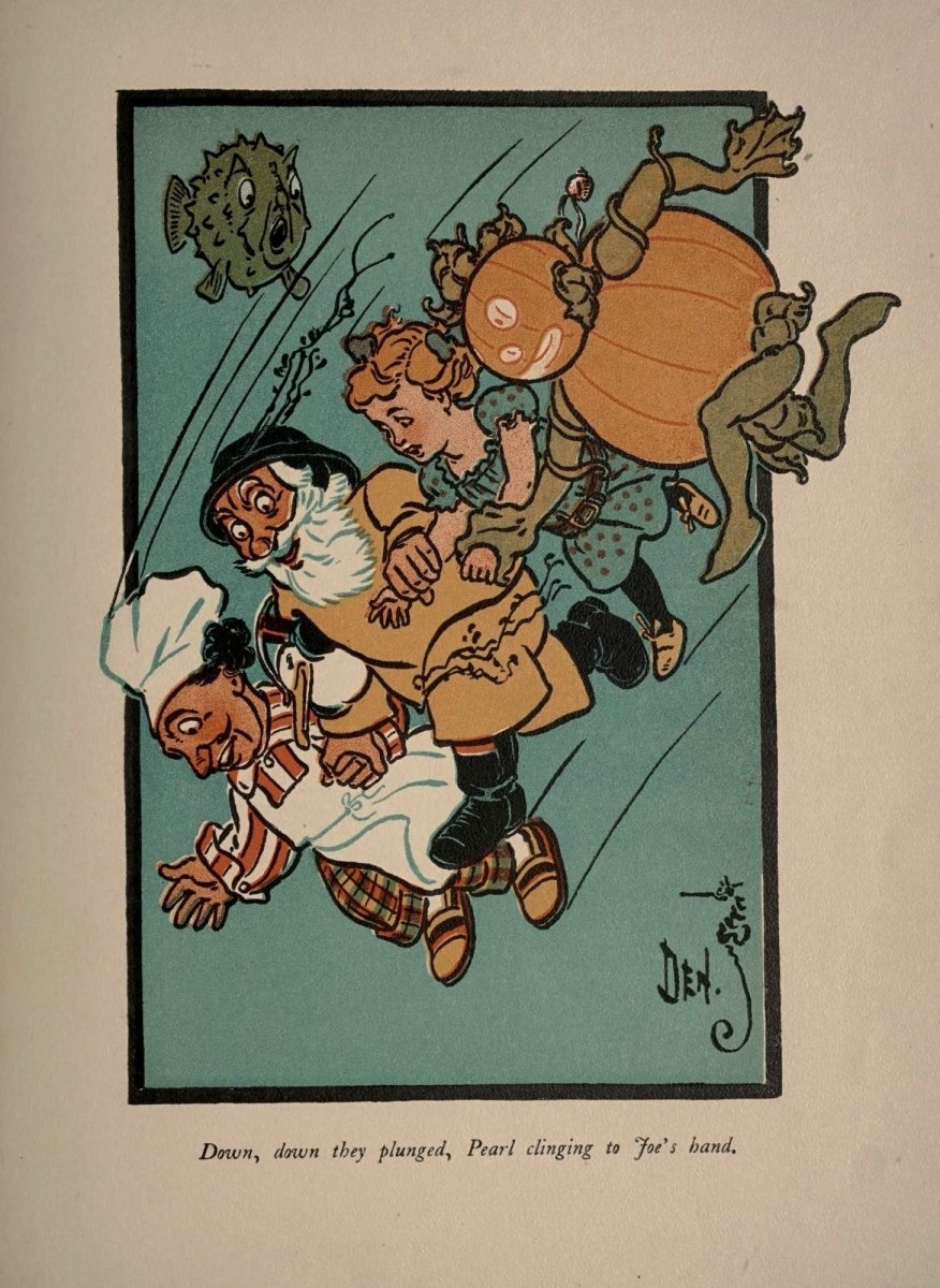 The Pearl and the Pumpkin 1904 - William W. Denslow | Dimensions 2922 - 4003 pixels