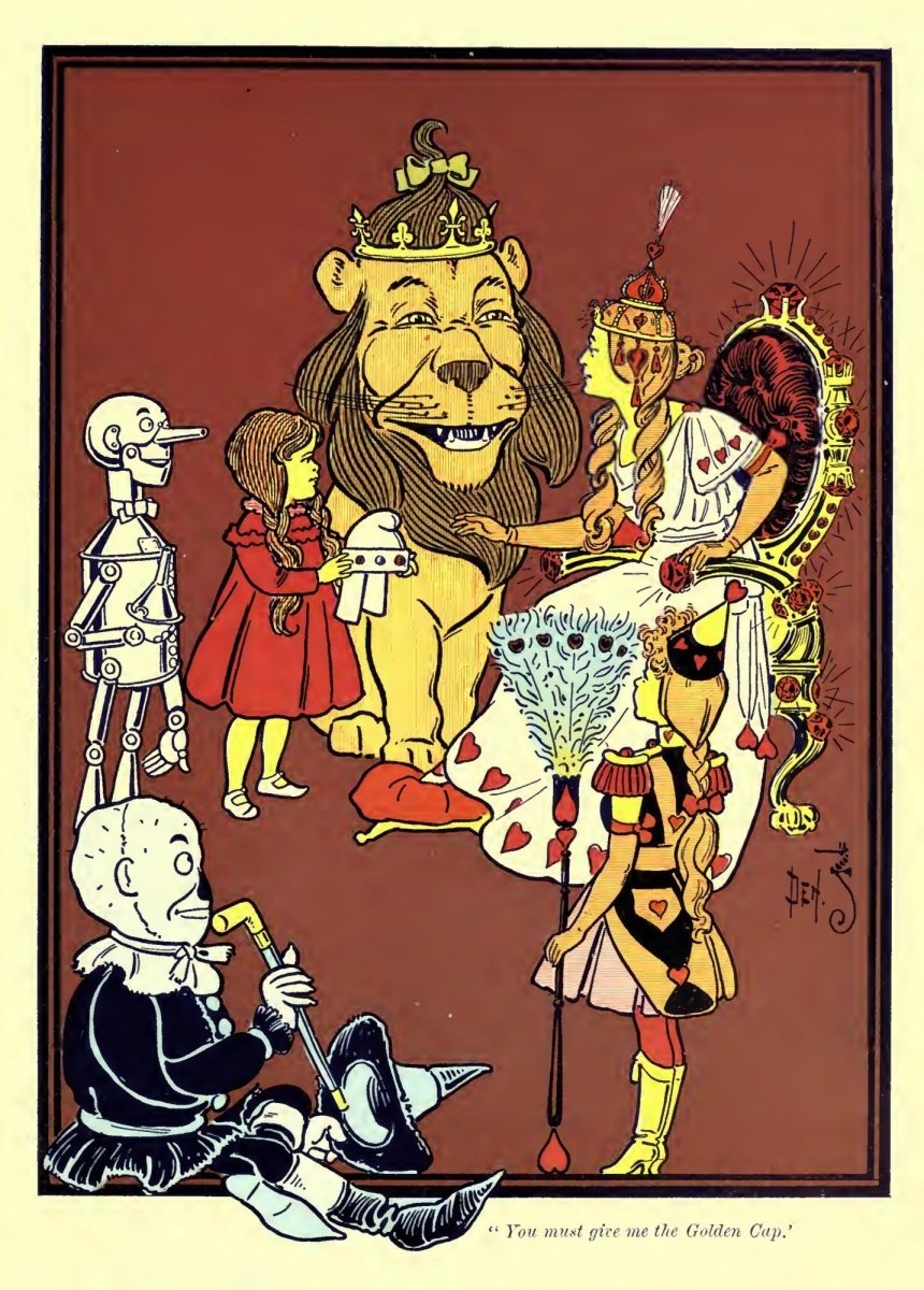 The Wonderful Wizard of Oz 1900 - William W. Denslow | Dimensions 3346 x 4669 pixels