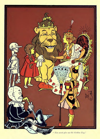 The Wonderful Wizard of Oz 1900 - William W. Denslow | Dimensions 3346 x 4669 pixels