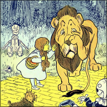 The Wonderful Wizard of Oz 1900 - William W. Denslow | Digital Download - 43 images