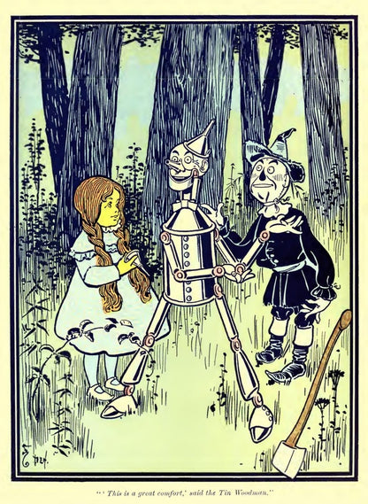 The Wonderful Wizard of Oz 1900 - William W. Denslow | Dimensions 3344 x 4568 pixels