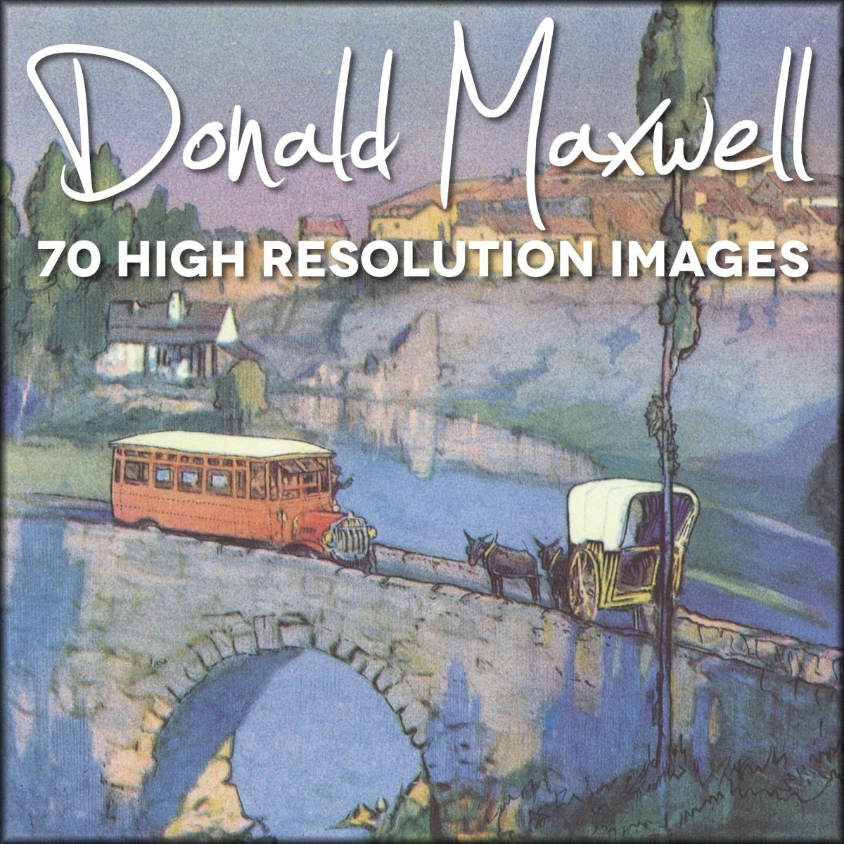 Donald Maxwell Artwork in the Public Domain | Digital Download - 70 images