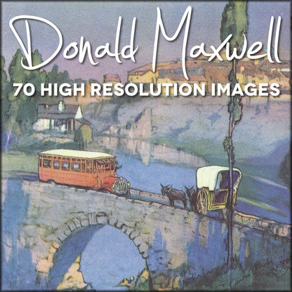 Donald Maxwell Artwork in the Public Domain | Digital Download - 70 images