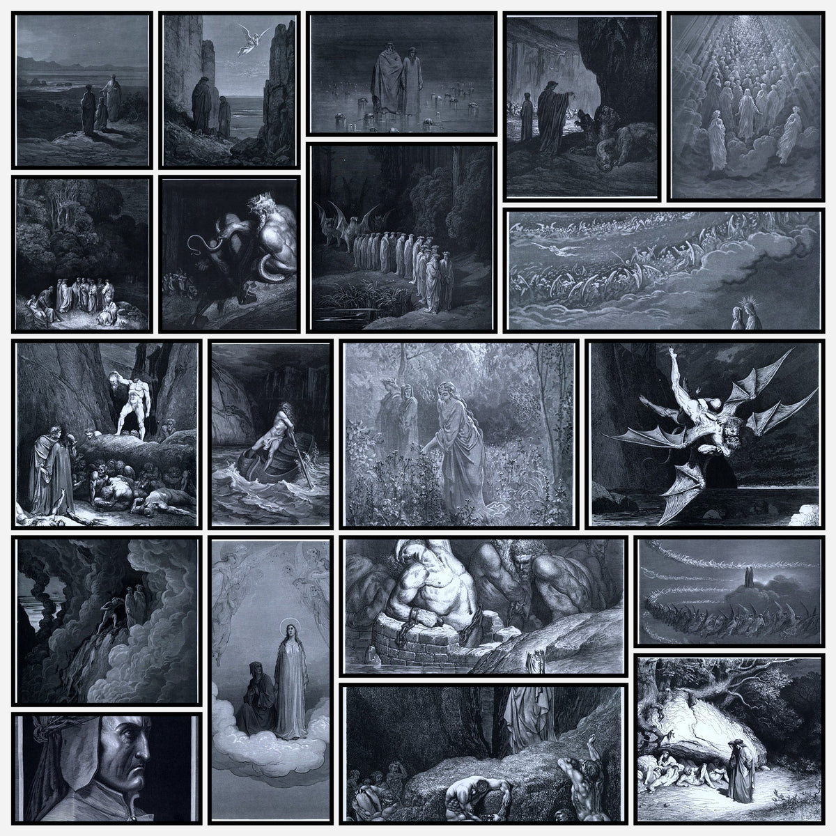 A snapshot of some of the images