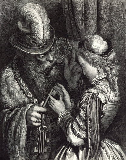 Fairy Tales by Charles Perrault 1867 - Gustave Doré (1832-1888) | Dimensions 4527 x 5715 pixels