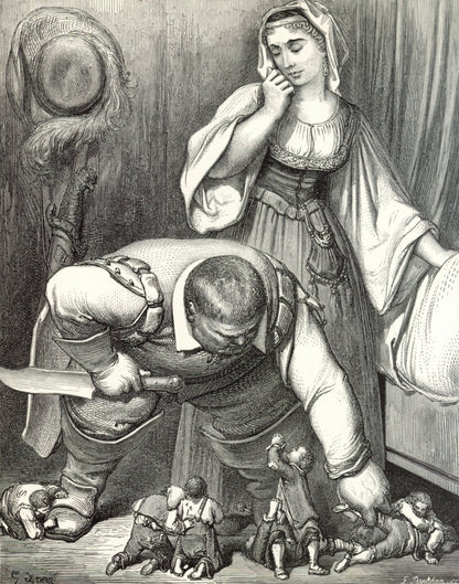 Fairy Tales by Charles Perrault 1867 - Gustave Doré (1832-1888) | Dimensions 4458 x 5670 pixels