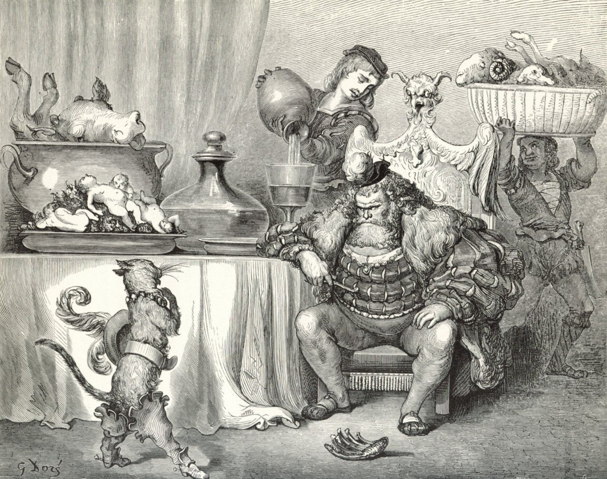 Fairy Tales by Charles Perrault 1867 - Gustave Doré (1832-1888) | Dimensions 5712 x 4500 pixels