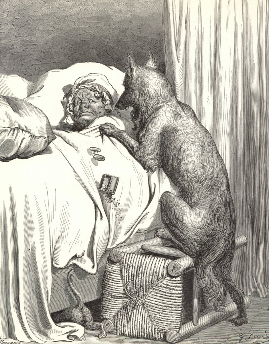 Fairy Tales by Charles Perrault 1867 - Gustave Doré (1832-1888) | Dimensions 4428 x 5652 pixels