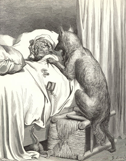 Fairy Tales by Charles Perrault 1867 - Gustave Doré (1832-1888) | Dimensions 4428 x 5652 pixels