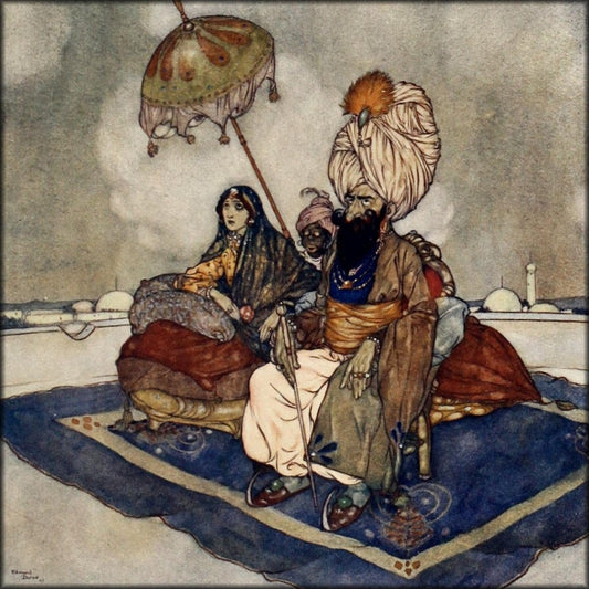 Stories from the Arabian Nights 1907 - Edmund Dulac | Digital Download - 49 images