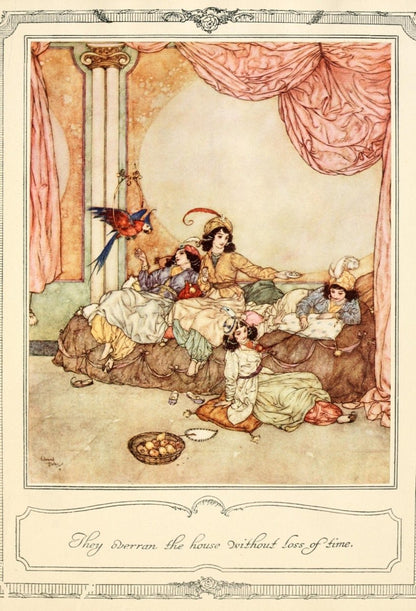 The Sleeping Beauty and Other Fairy Tales 1910 Edmund Dulac | Dimensions 2418 x 3512 pixels