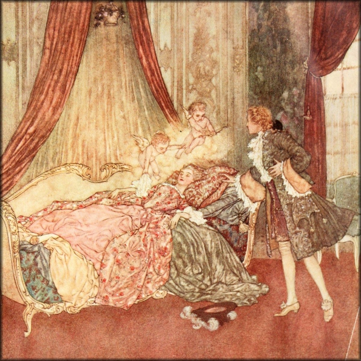 The Sleeping Beauty and Other Fairy Tales 1910 Edmund Dulac | Digital Download - 11 images