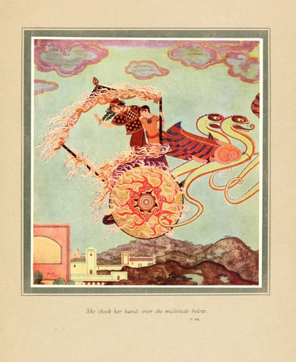 Tanglewood Tales 1919 - Edmund Dulac - 7 images | Dimensions 2075 x 2540 pixels