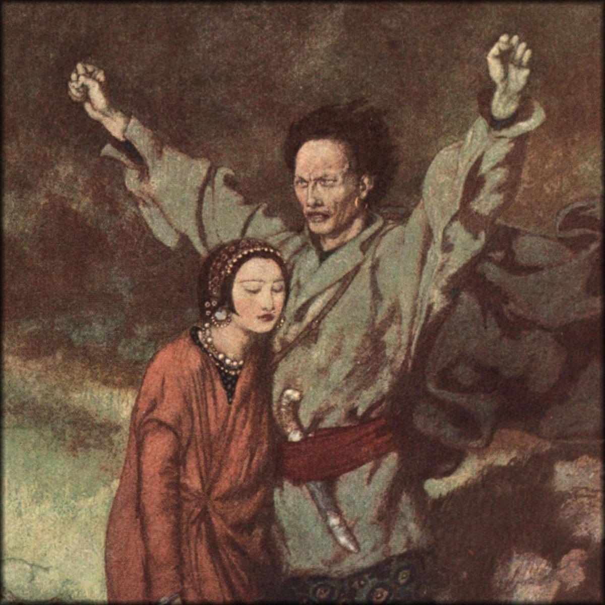 The Bells, 1912 - Edmund Dulac - 7 images | Digital Download - 7 images