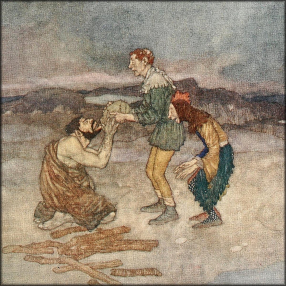The Tempest, 1915 - Edmund Dulac - 16 images | Digital Download - 16 images