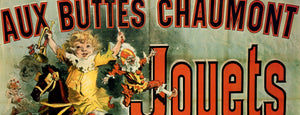 Jules Chéret - Aux Buttes Chaumont Jouets (1885) public domain image