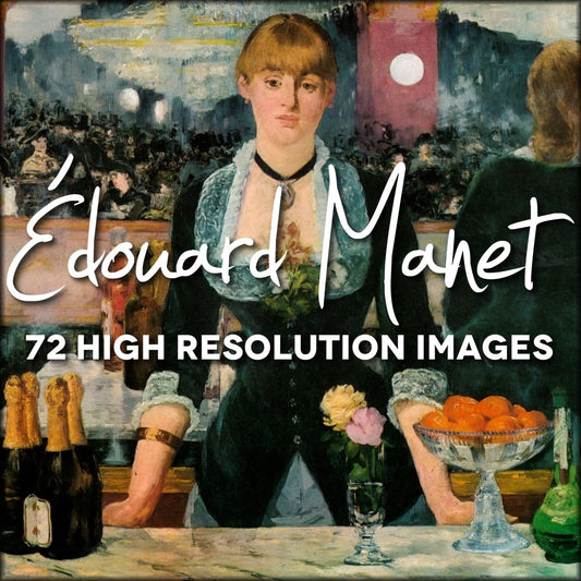 Édouard Manet Public Domain Images | Digital Download - 72 images