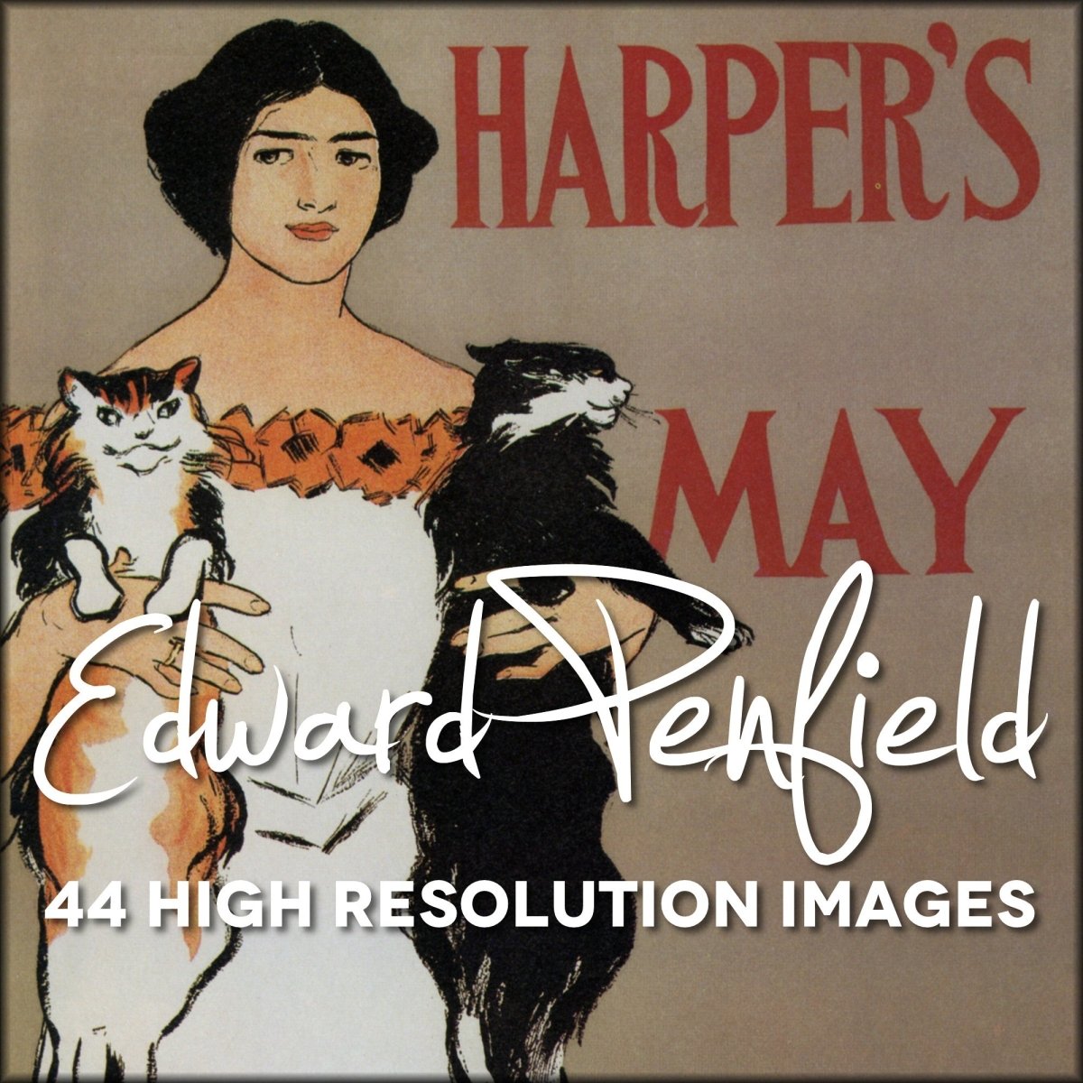 Edward Penfield Public Domain Images to Download | Digital Download - 44 images