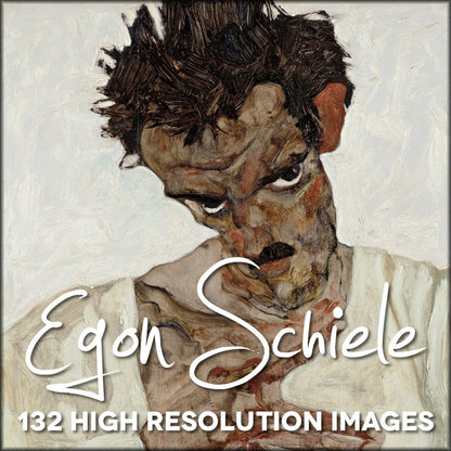 Egon Schiele Public Domain Images to Download | Digital Download - 132 images