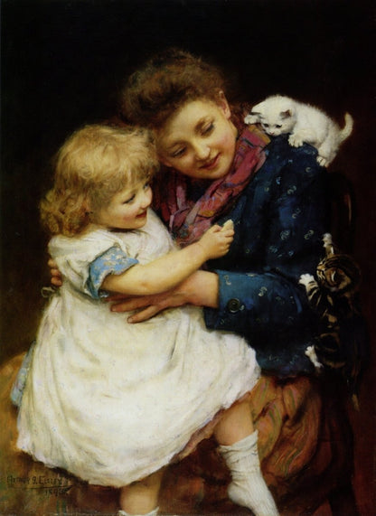 Arthur Elsley's Victorian Children & their Pets | Dimensions 4383 x 6021 pixels