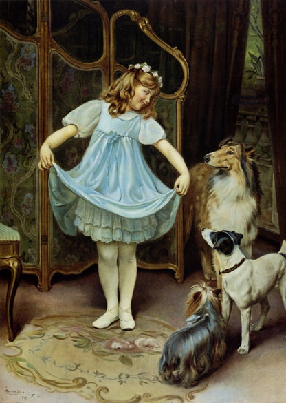 Arthur Elsley's Victorian Children & their Pets | Dimensions 4275 x 6012 pixels