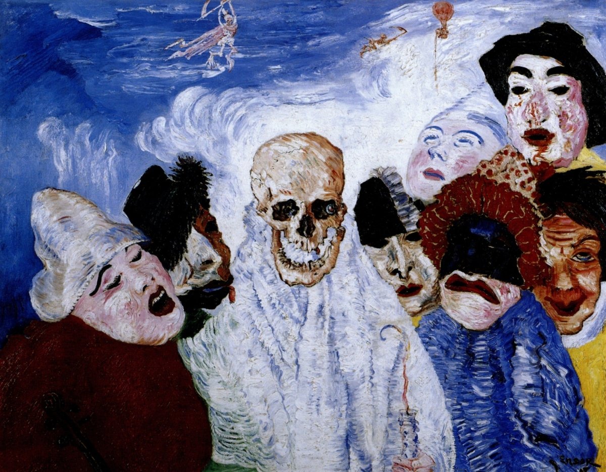 James Ensor Public Domain Images to Download | Dimensions 4718 x 3675 pixels
