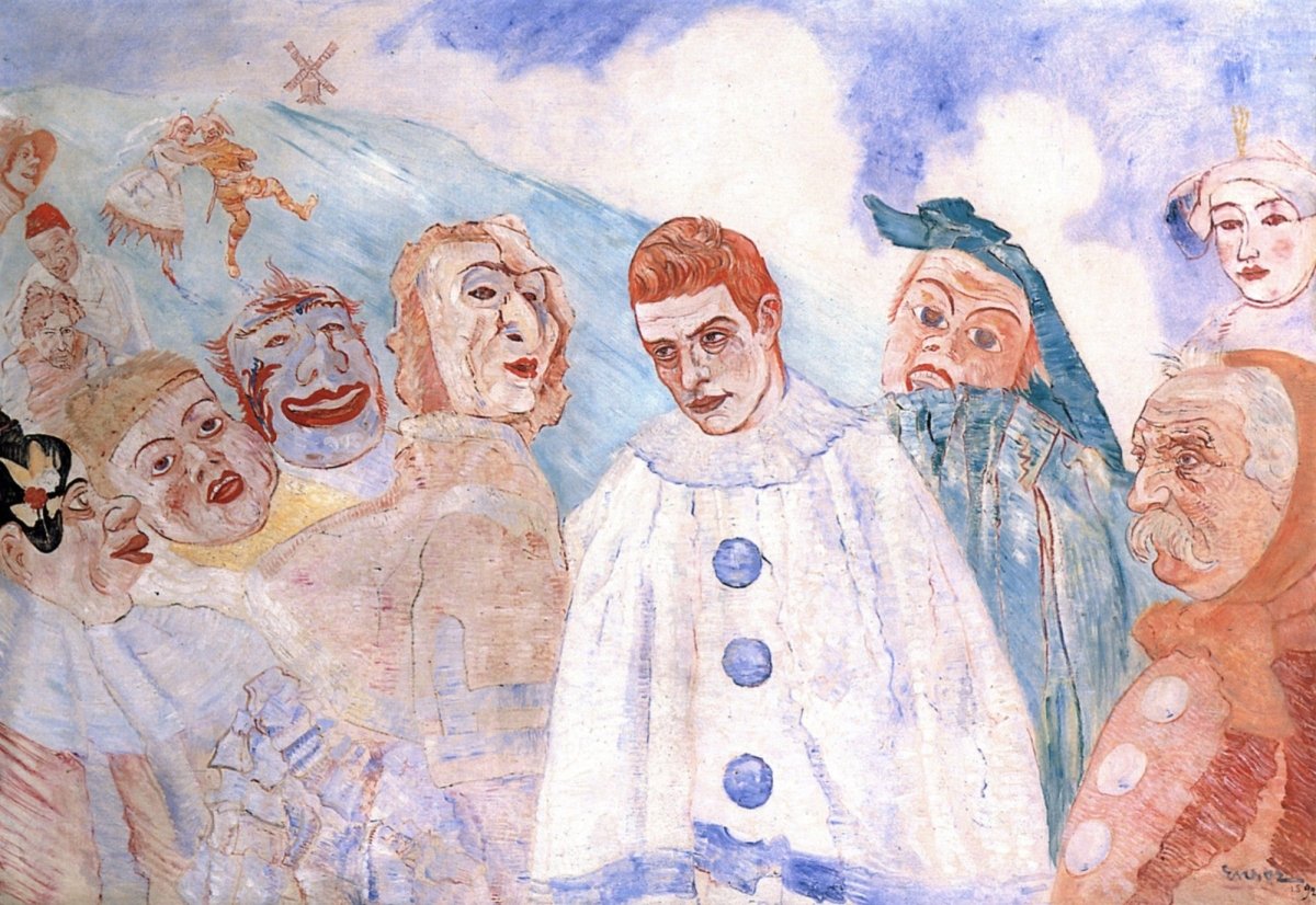 James Ensor Public Domain Images to Download | Dimensions 4626 x 3186 pixels
