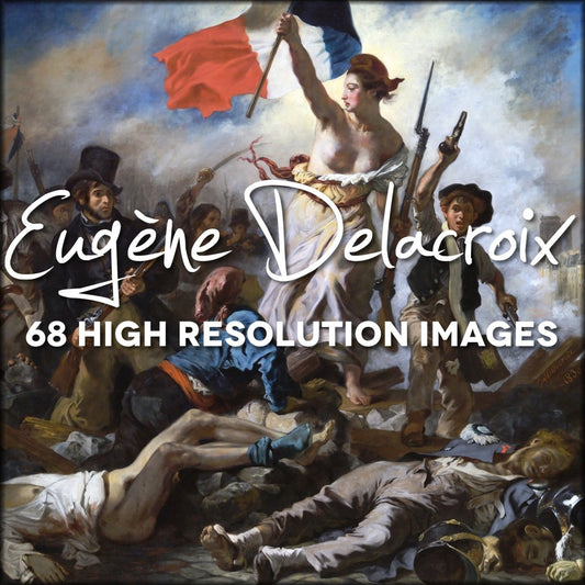 Eugène Delacroix Public Domain Images to Download | Digital Download - 68 images